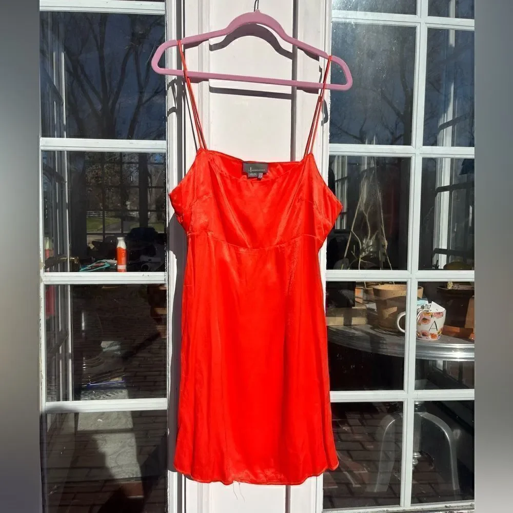 Anthropologie Mini Slip Dress NWT
